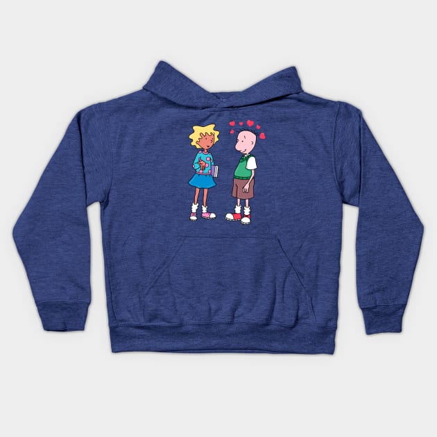 Doug  & Patti Kids Hoodie by artxlife